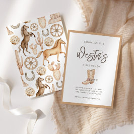 Convites Primeiro aniversário de Rodeo Neutro do Sul