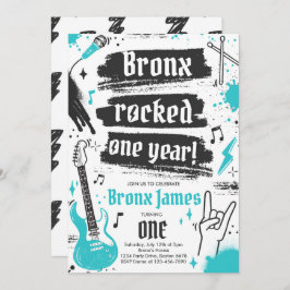 Convites Primeiro aniversario de um ano do Rock and Roll Pa