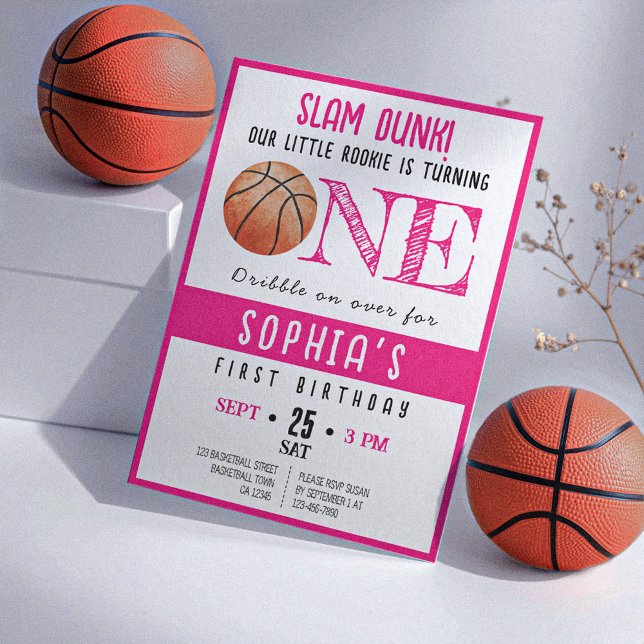 Convites Primeiro aniversario de Watercolor Rookie Basball  (Criador carregado)