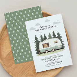 Convites Primeiro Aniversário do Camper Feliz