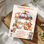 Convites Primeiro aniversario do Carnaval Festival Kid<br><div class="desc">Vá direto para o show mais adorável da cidade com nosso convite para primeiro aniversario do Festival de Carnaval de Cute Moderno! Este encantador convite traz a magia de um carnaval até as pontas dos dedos, criando uma experiência encantadora e memorável para o dia especial do seu pequeno. Abraçar o...</div>