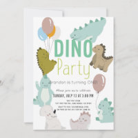 Primeiro aniversario do Dino Party Dinossaur Boy