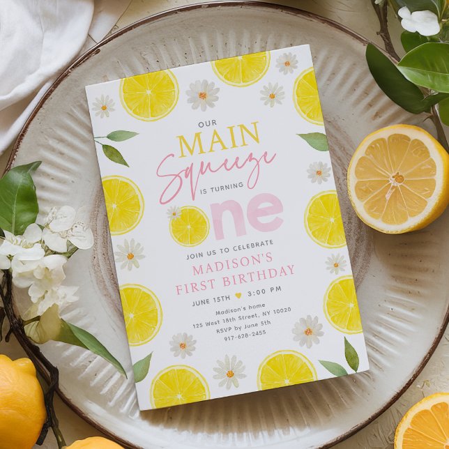 Convites Primeiro Aniversário do Primeiro Aniversário do Li (Criador carregado)