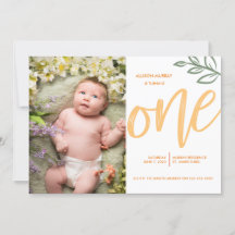 Primeiro Aniversário Folhas de Pintura de Porte