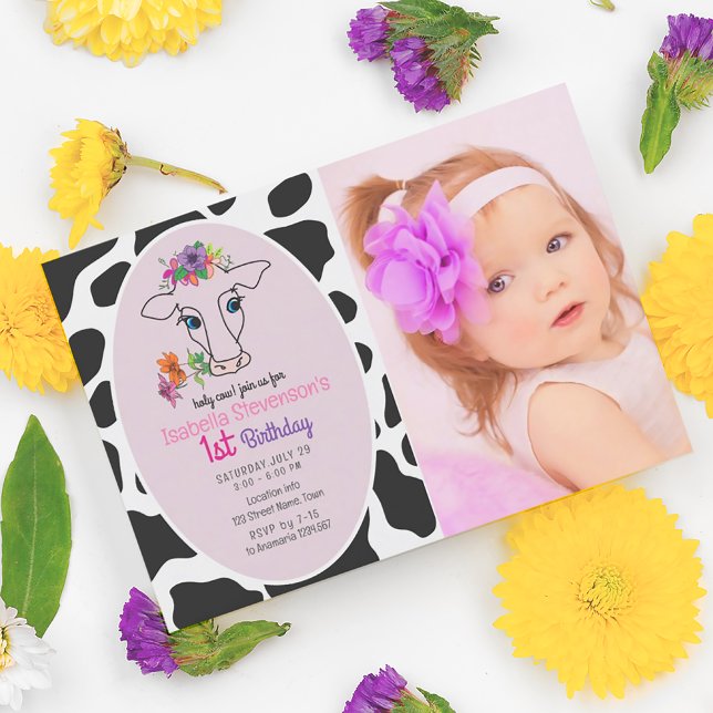 Convites Primeiro aniversario Fotográfico Santa (Criador carregado)