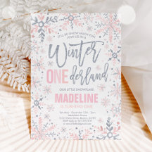 Primeiro aniversario Inverno ONEderland Silver Sno