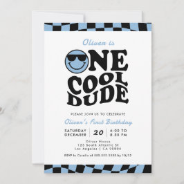 Convites Primeiro aniversario Legal do Rapaz do Esquilo Azu