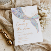 Primeiro aniversario Mermaid Tail