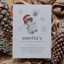 Primeiro aniversario Penguin Balloon