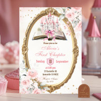 Primeiro aniversario Princesa do Livro Rosa Blush