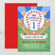Primeiro aniversario Rookie Baseball