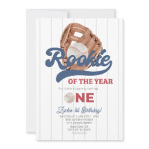 Primeiro aniversario Rookie Baseball glove Boys