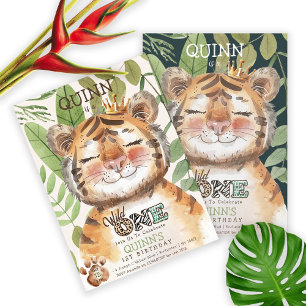 Convites Primeiro aniversario Safari Selvagem de Animais Se