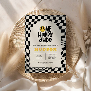 Convites primeiro aniversario sorriso rosto retrógrado bran