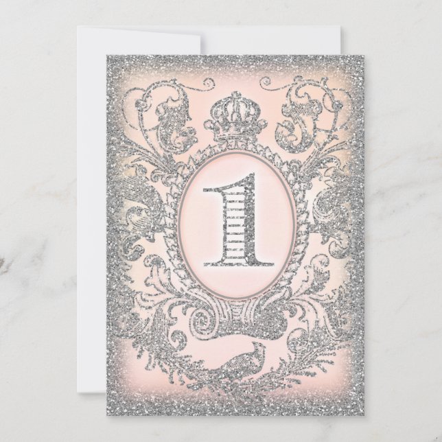 Convites Primeiro aniversário uma vez no tempo Princesa Pra (Frente)