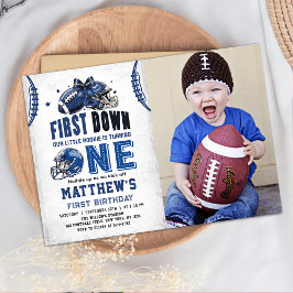 Convites Primeiro Ano de Abaixo Foto do Primeiro Aniversári