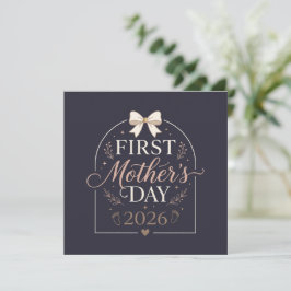 Convites Primeiro Dia das Mães 2026 , Nova Mamãe