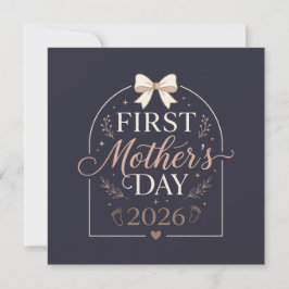 Convites Primeiro Dia das Mães 2026 , Nova Mamãe