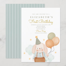 Convites Primeiro primeiro aniversario de Aniversário do Co