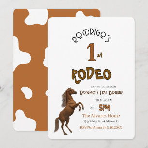 Convites Primeiro Rodeio