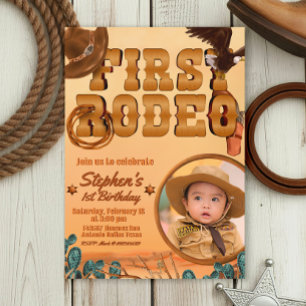 Convites Primeiro Rodeio com Foto
