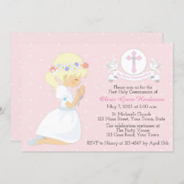 Convites Primeiros Doves Brancos Louras da Comunidade Sagra