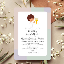 Convites Primera Comunhão Cute Boys First Commune