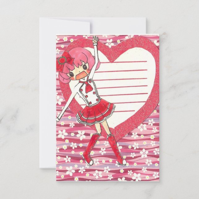 CONVITES PRINCESA CEREJA CONVITE! (Frente)