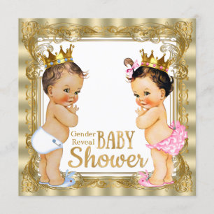 Convites Princesa Chá de fraldas de Revenda de Gênero