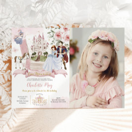 Convites Princesa Fairytalle Book Era Uma Vez No Aniversári