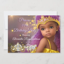 Convites Princesa Festa de aniversario de meninas tiara, et