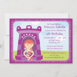 Convites Princesa festa de aniversário do costume HRH