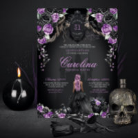 Princesa Gótica Puro Negra Princesa Halloween Quin