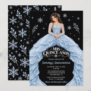 Convites Princesa Quinceañera do País das Maravilhas de Inv