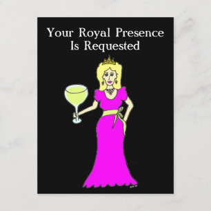 Convites Princesa Recolhimento do vinho