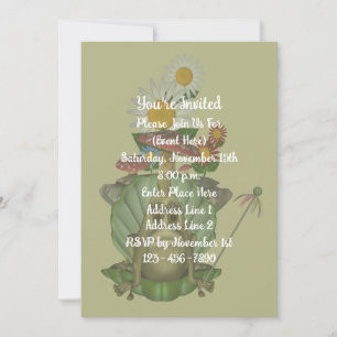 Convites Princesa Sapo Bonita No Partido Trono