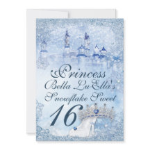 Princesa Snowflake Sweet 16 Mis Quince