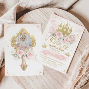 Convites PRINCESS Birthday - primeiro aniversario de Convit