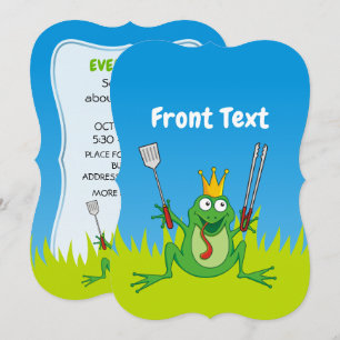 Convites Príncipe CHURRASCO