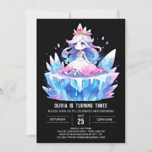 Convites Printable Royal Princess Birthday