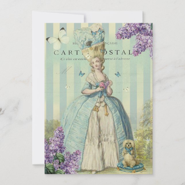 Convites Printemps do au de Lilas (Frente)