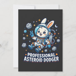Convites Professional Asteroid Dodger Bunny