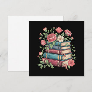 Convites Professor Amante de Livros Volta às Aulas Flores S