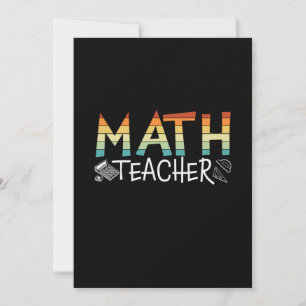 Convites Professor de Matemática