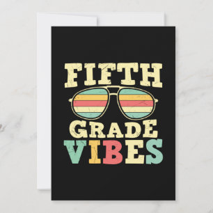 Convites Professor do 5º ano Vibes do Quinto Ano