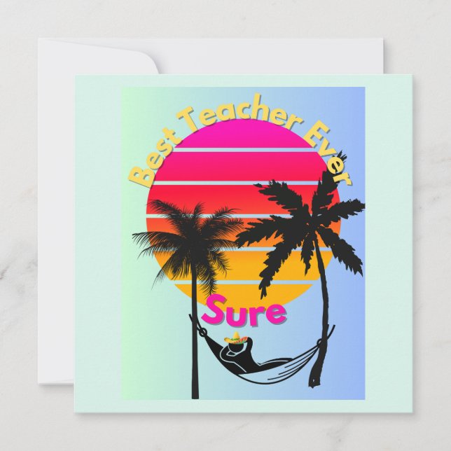 Convites Professor do Ano: Claro (Frente)