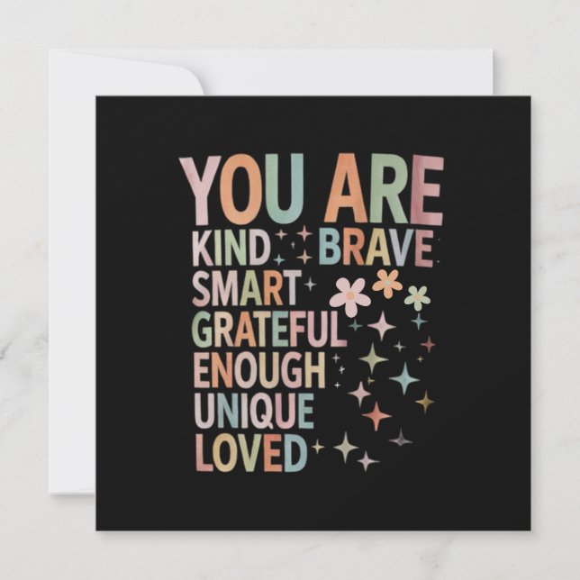 Convites Professor Motivational First Day Back to School (Frente)