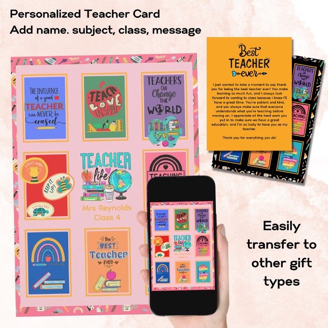 Convites Professora Oferece Ofertas Citando Apreciação Engr (Criador carregado)