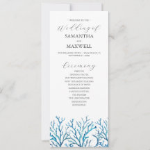 Programa de Casamento de Praia