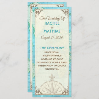 Convites Programa de Casamento de Viagem